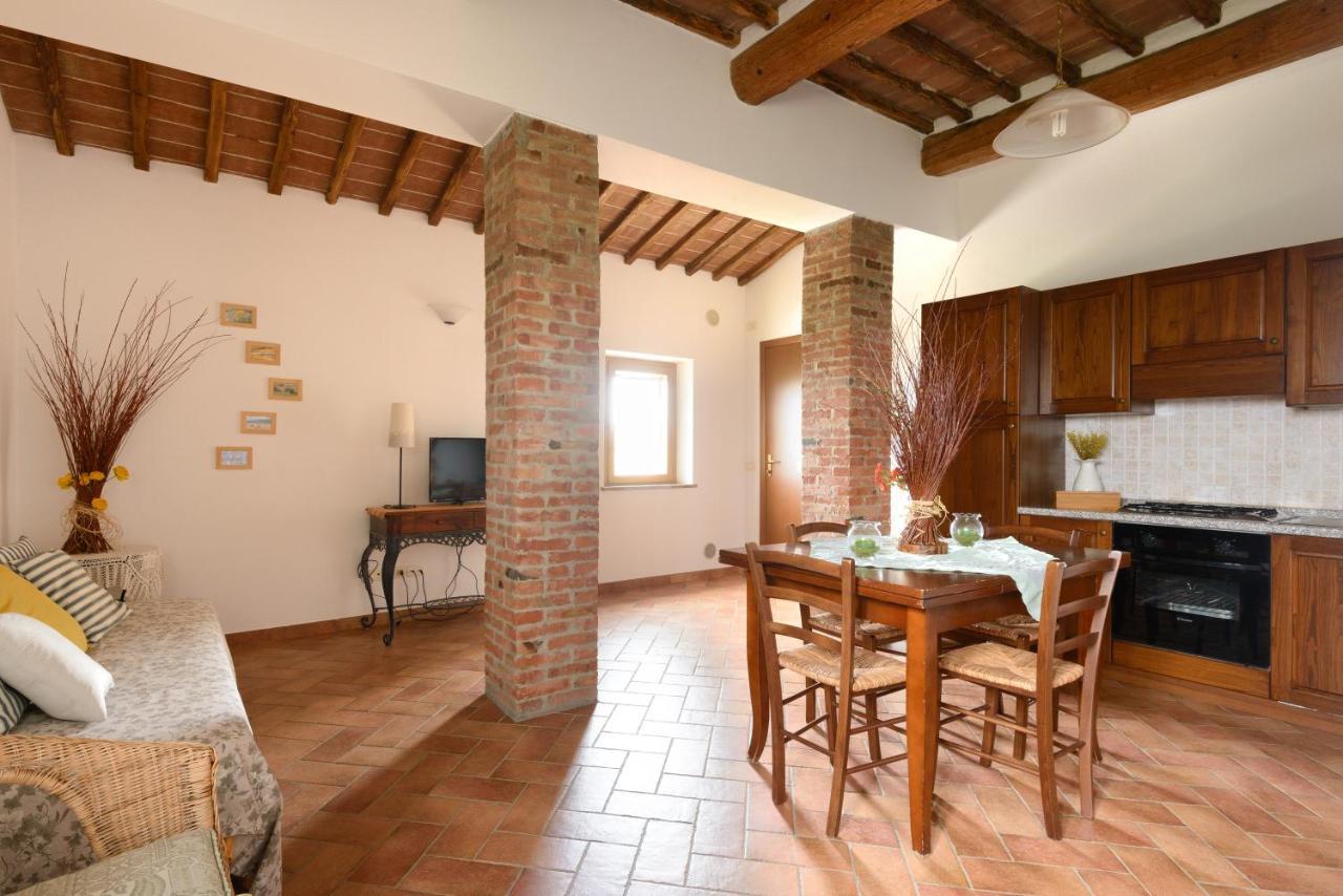 Agriturismo Le Crete - Appartamenti أسكيانو المظهر الخارجي الصورة