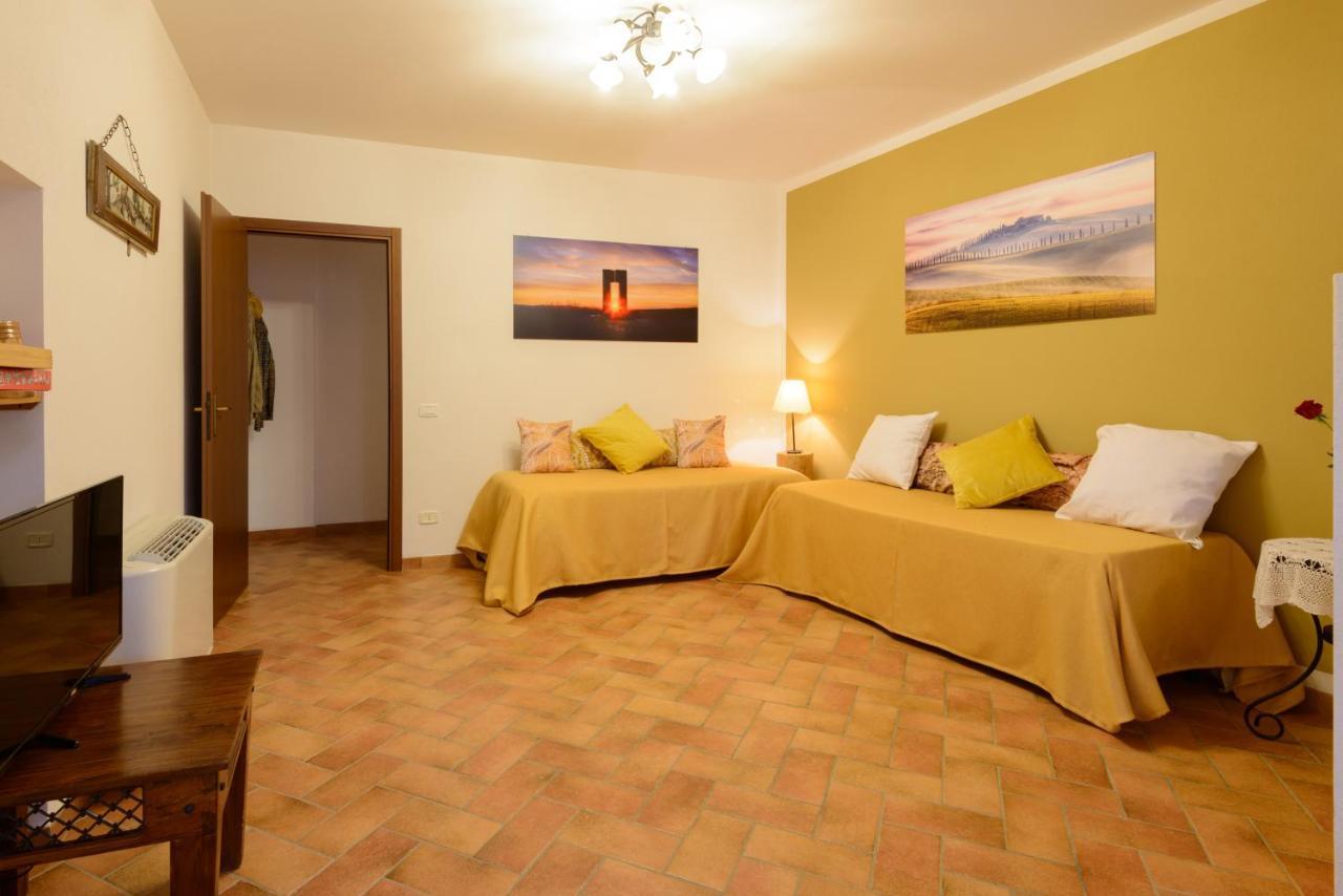 Agriturismo Le Crete - Appartamenti أسكيانو المظهر الخارجي الصورة