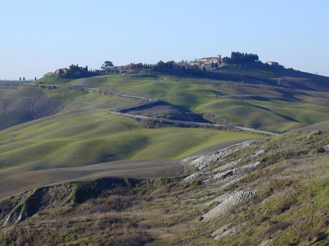 Agriturismo Le Crete - Appartamenti أسكيانو المظهر الخارجي الصورة